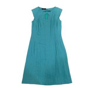 PIAZZA SEMPIONE Linen Dress (Sz 42)